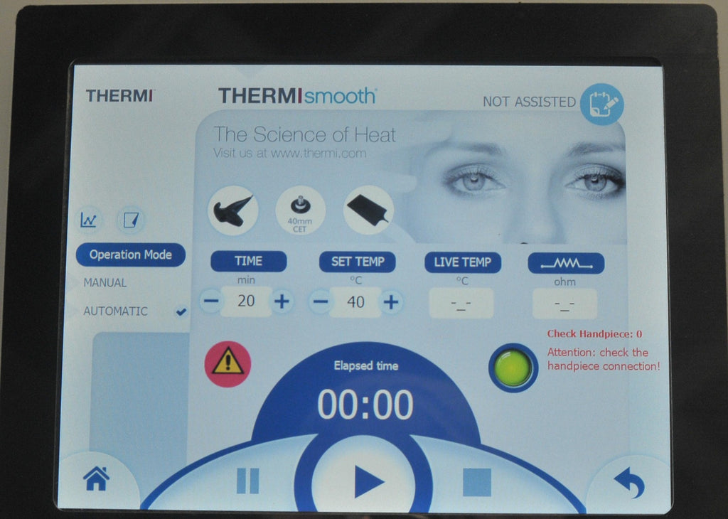 2017 ThermiAesthetics Thermi250 RF Cellulite Reduction Skin Tightening Face Body