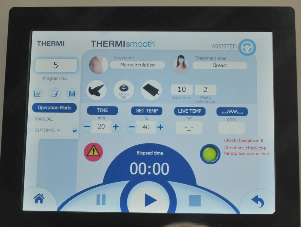 2017 ThermiAesthetics Thermi250 RF Cellulite Reduction Skin Tightening Face Body
