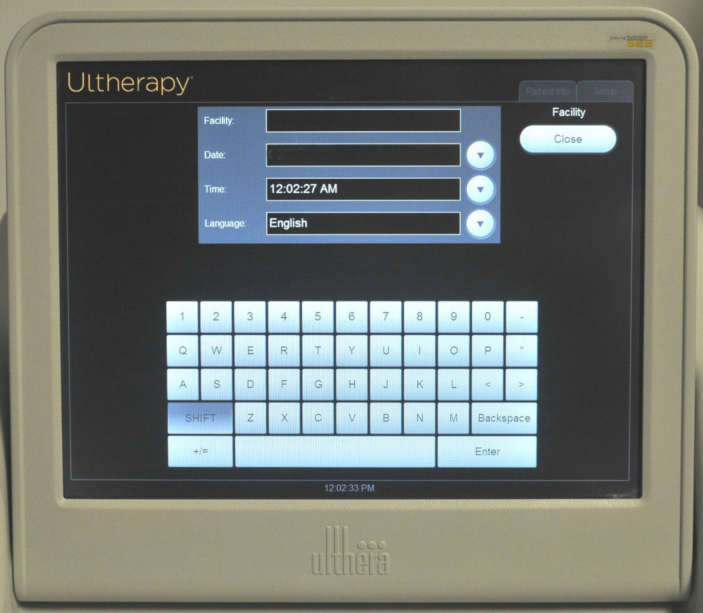 2015 Ulthera Ultherapy DeepSEE Ultrasound Skin Tightening Contouring System