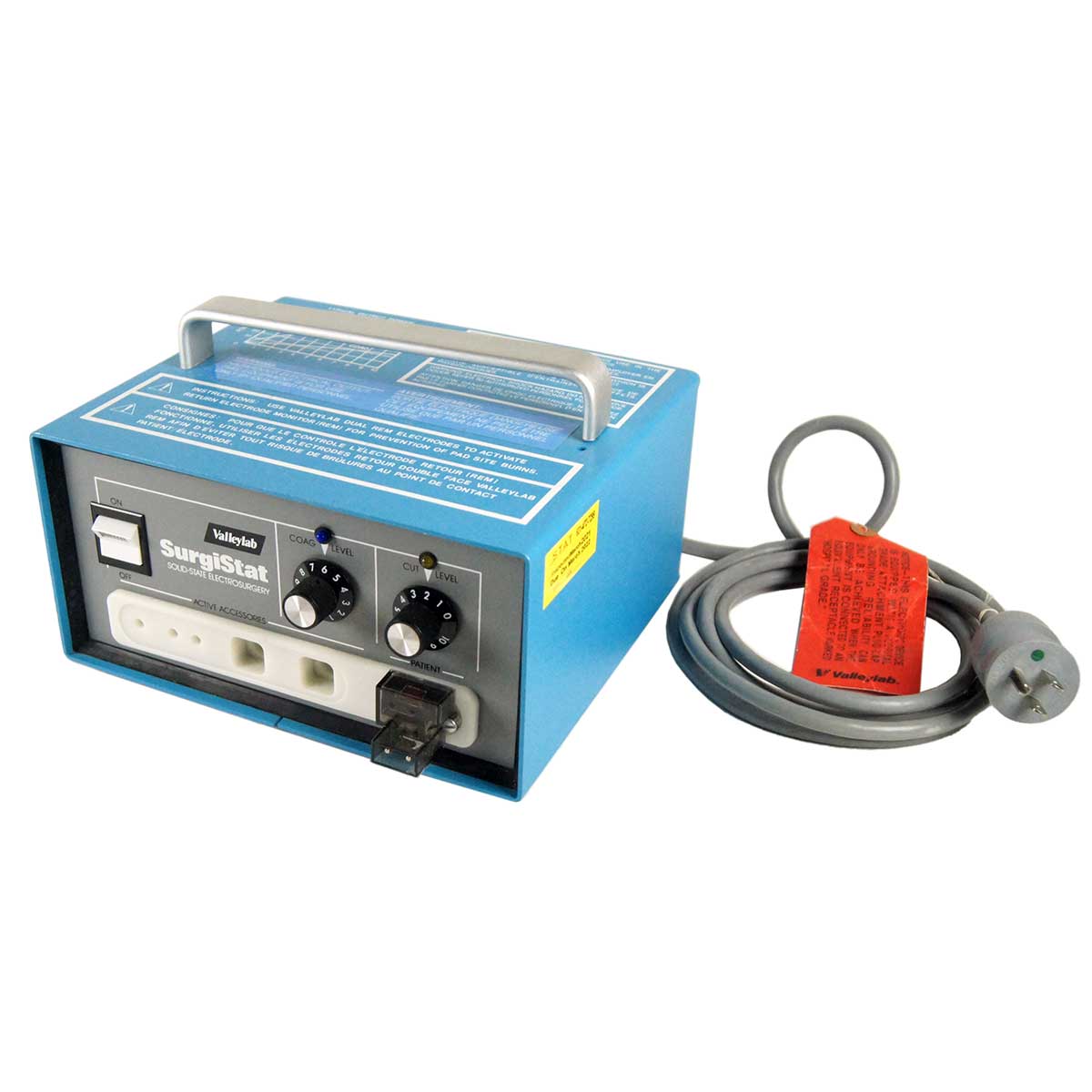 ValleyLab SurgiStat B Solid State Electrosurgery ESU Generator Bipolar Goag Cut