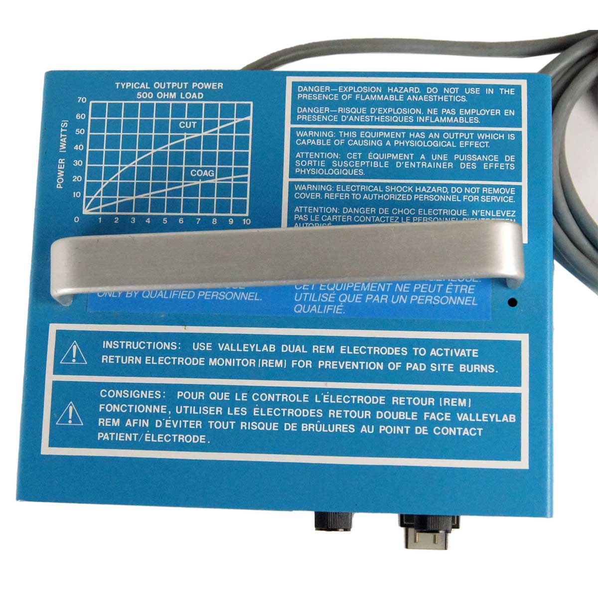 ValleyLab SurgiStat B Solid State Electrosurgery ESU Generator Bipolar Goag Cut