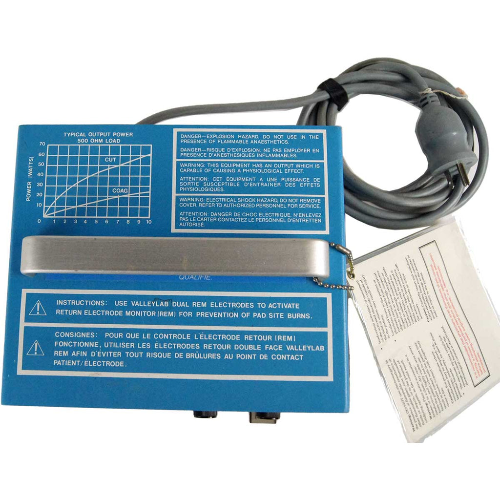 ValleyLab SurgiStat B Solid State Electrosurgery ESU Generator Bipolar Cut Goag