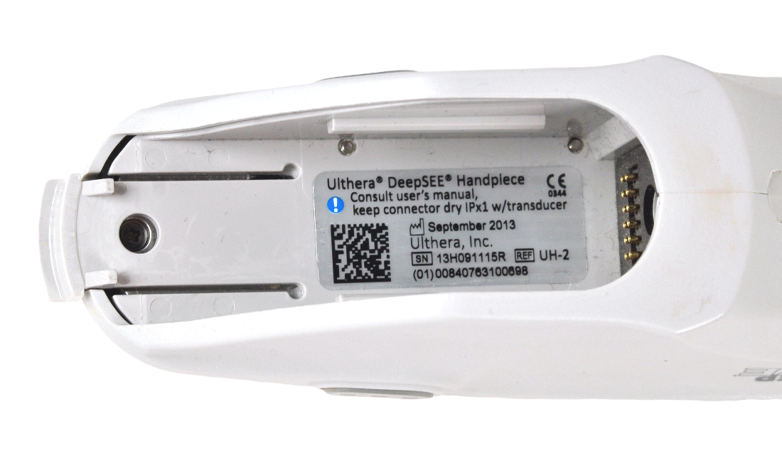 2013 Ulthera Ultherapy DEEPsee Ultrasound Skin Tightening Contouring + Handpiece