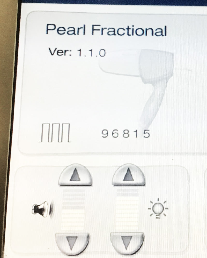 Cutera XEO Pearl Er:YSGG Handpiece Scars Wrinkle Acne Skin Tightening 96K SHOTS