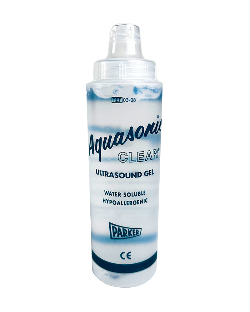 Aquasonic Clear Water Soluble Ultrasound Gel Hypoallergenic .25 Liter BT-025-0039Q