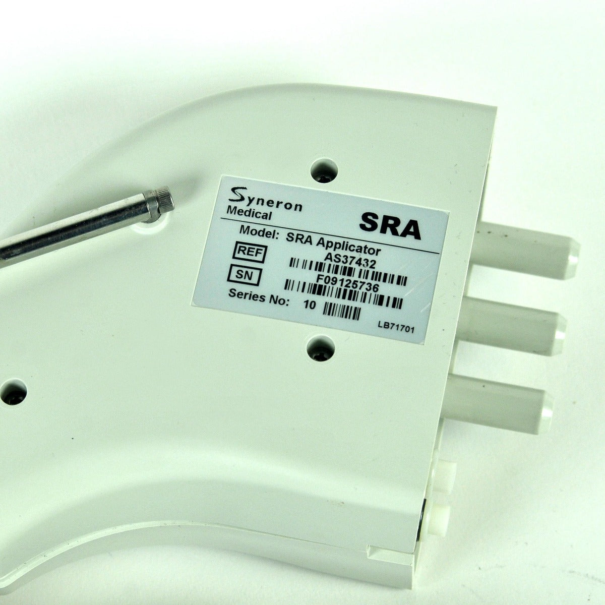 Syneron Candela ELOS SRA Applicator Handpiece Skin Rejuvenation Advanced eLaser