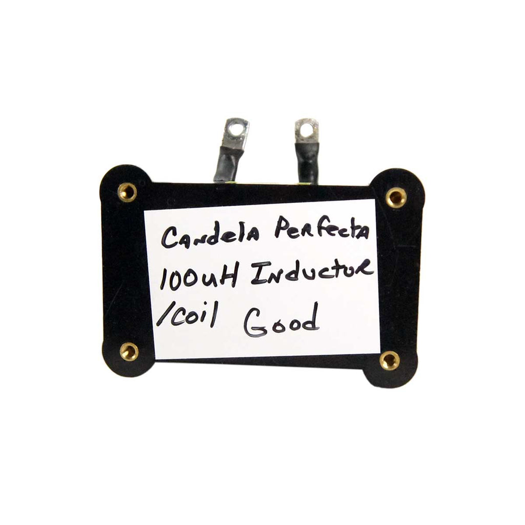 Candela Perfecta 100μH Choke Inductor Coil Part 100 Microhenry Parts As-Is