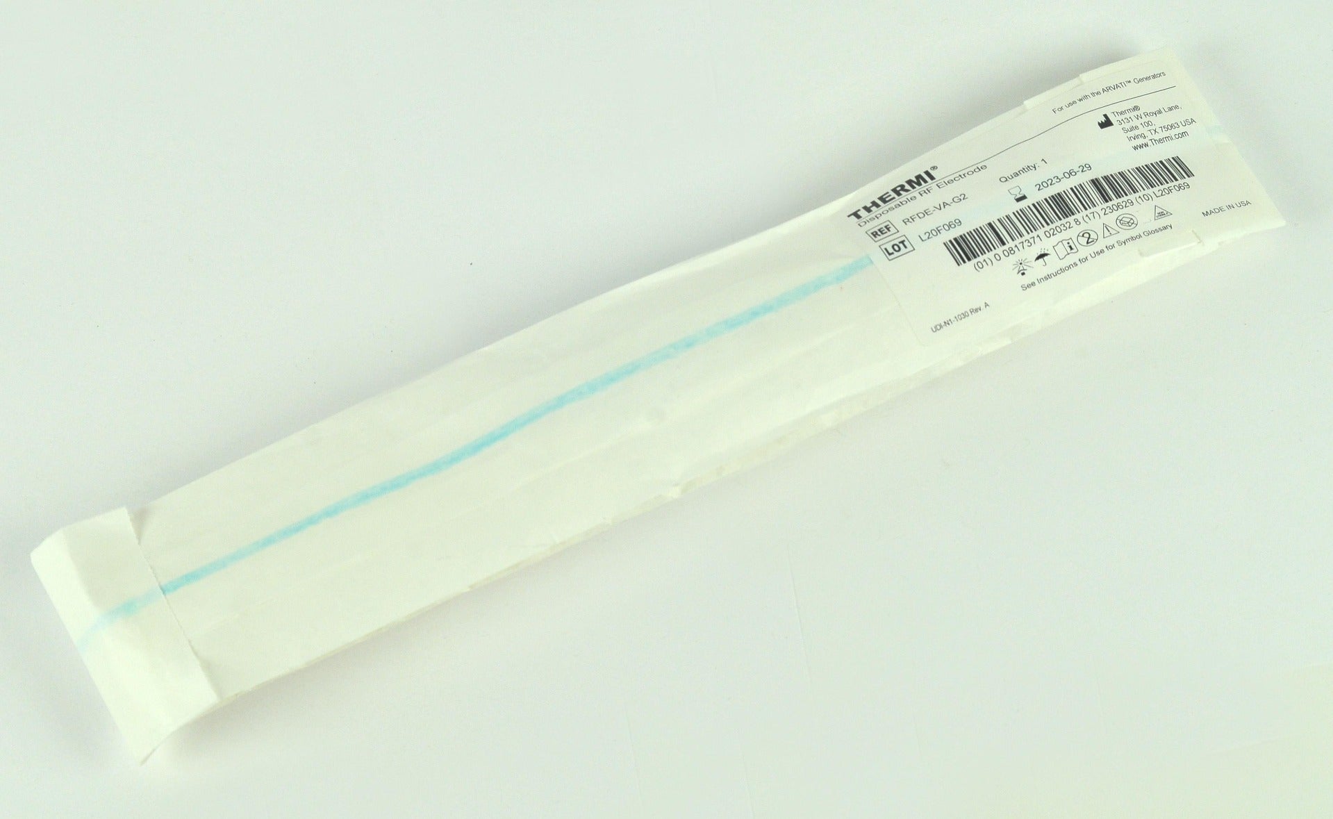 Thermi Aesthetics ThermiRF ThermiVa VA RF Electrode Wand RFDE-VA-G2 Exp 6/2023