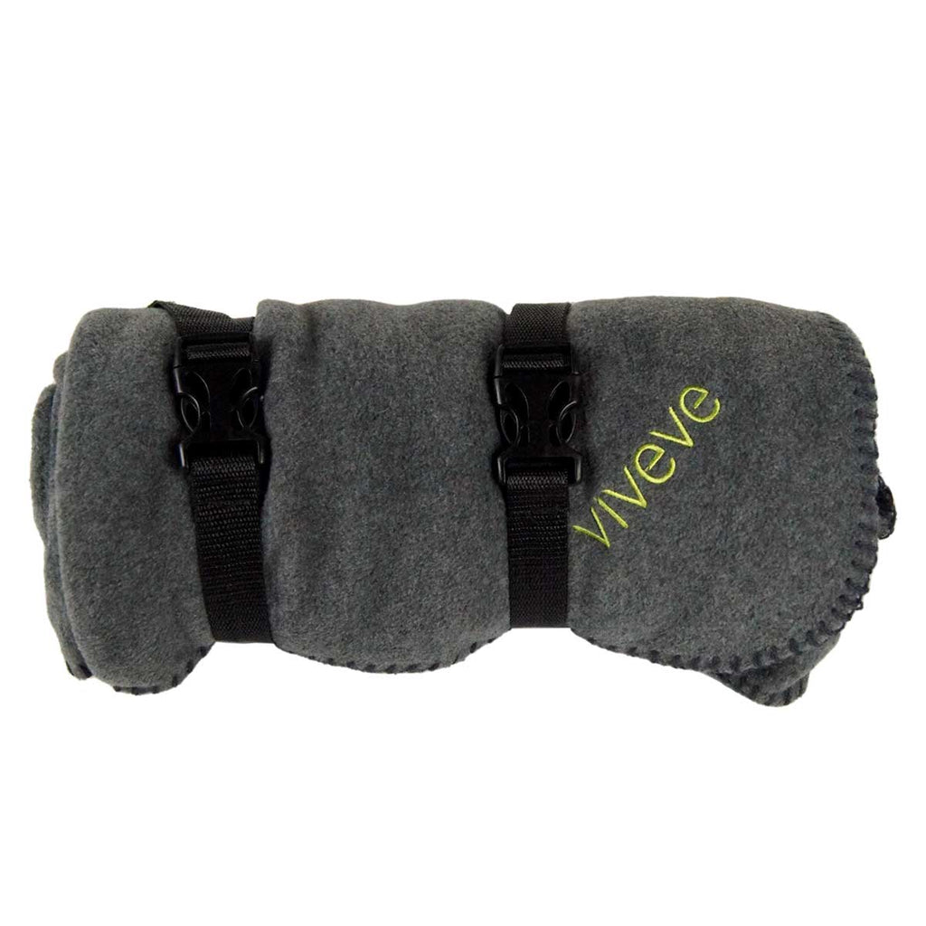 Viveve Heather Grey Patient Warming Blanket Polyester 47in x 60in Rollup
