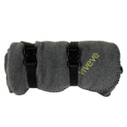 Viveve Heather Grey Patient Warming Blanket Polyester 47in x 60in Rollup
