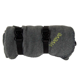 Viveve Heather Grey Patient Warming Blanket Polyester 47in x 60in Rollup