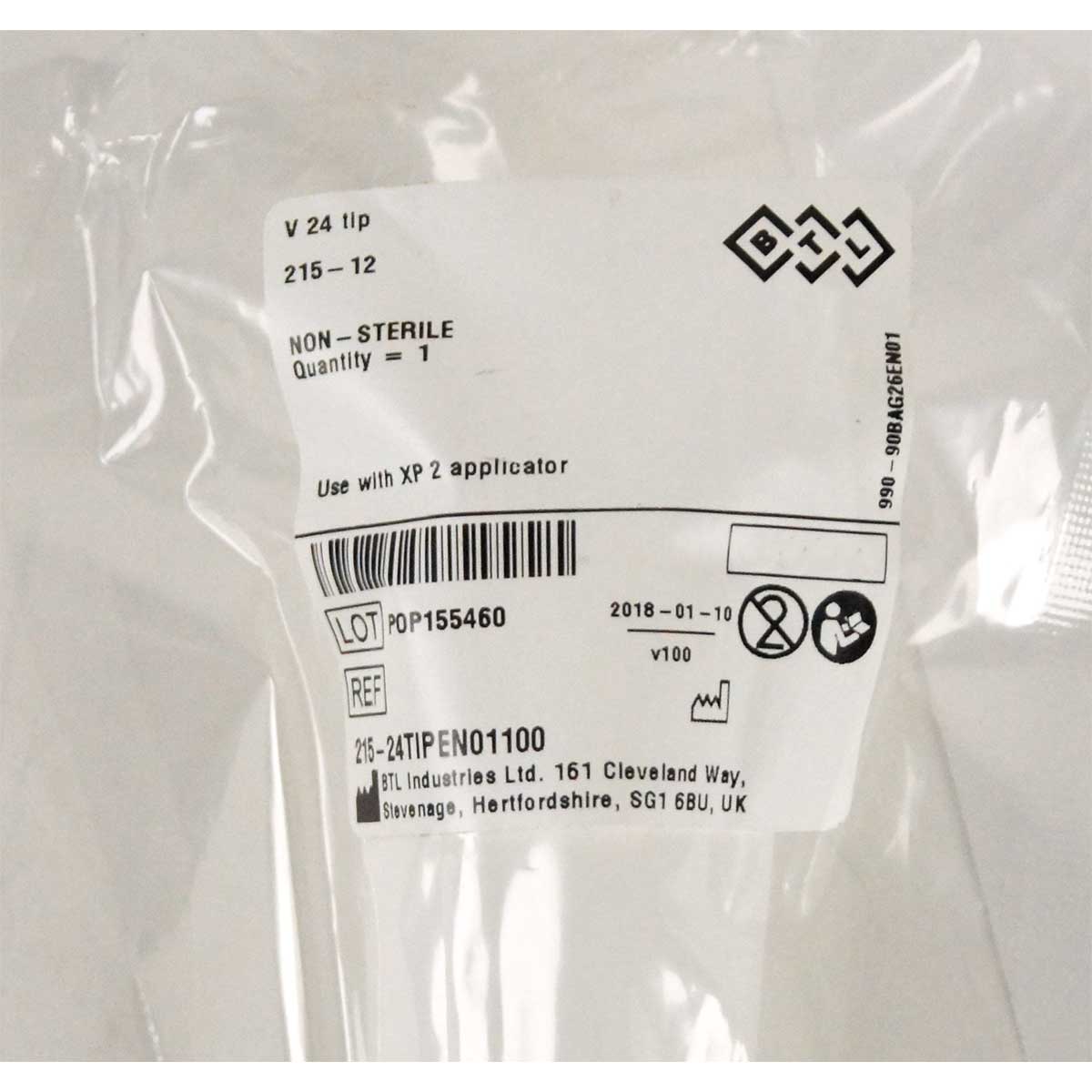 BTL Internal Vaginal Rejuvenation Tip Probe V 24 215-24TIPEN01100 215-12 (x1)