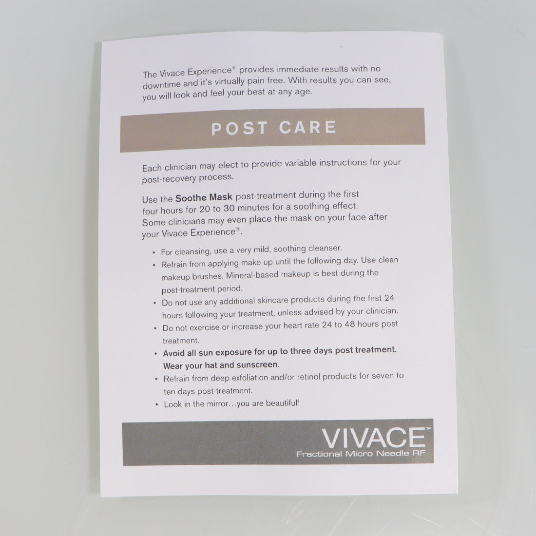 Vivace ShenB Cartessa Aesthetic Microneedle Experience Kit SH-TIP 36 Pin NonCore