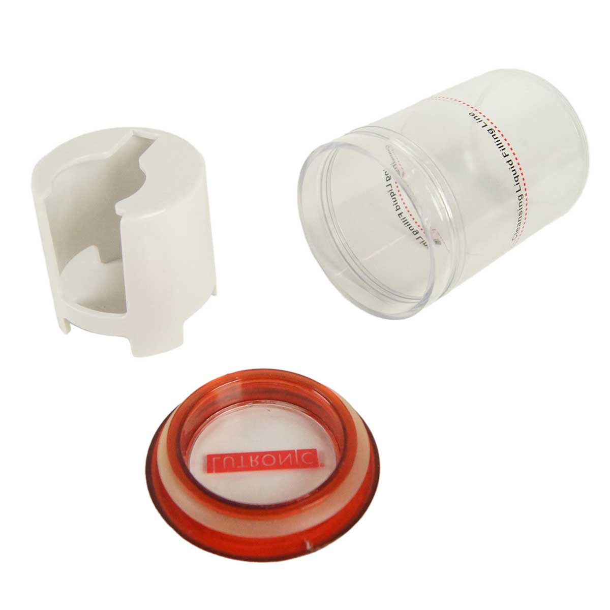 Lutronic Ultrasonic Sterilization Cleansing Liquid Jar - Tip Cleaning Container