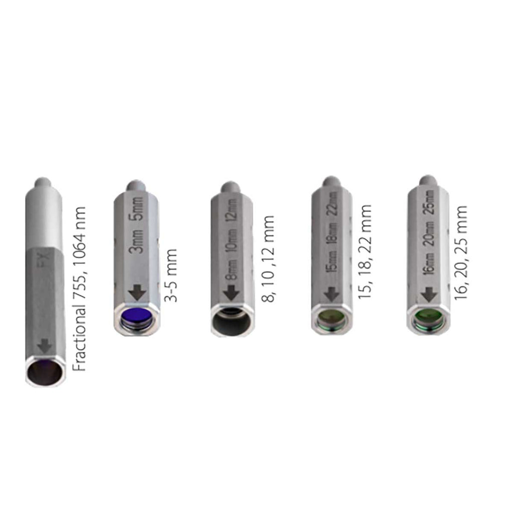 Lutronic Clarity II Intelligent Handpiece Spot Size Cartridge Cap End Covers 5pk