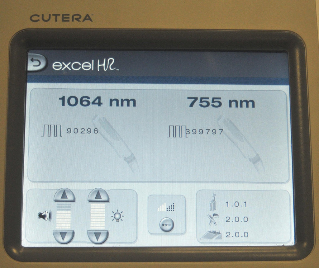 2015 Cutera ExcelHR Laser Alexandrite Nd YAG Alex 755 1064 Hair Removal Excel HR