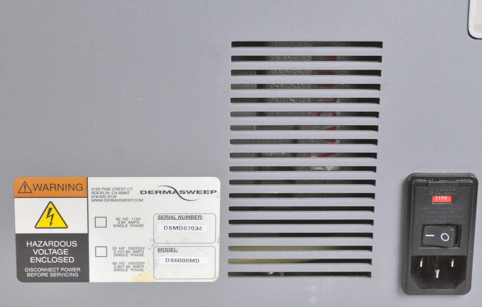 DermaSweep MD Skin Rejuvenation Exfoliation Resurfacing Aging Rosacea DS6000MD