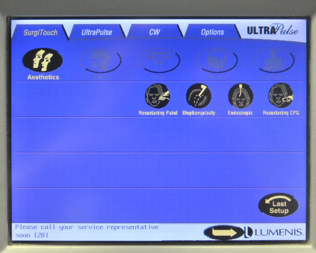 2005 Lumenis UltraPulse SurgiTouch Encore CO2 Wrinkles Skin Resurfacing Laser