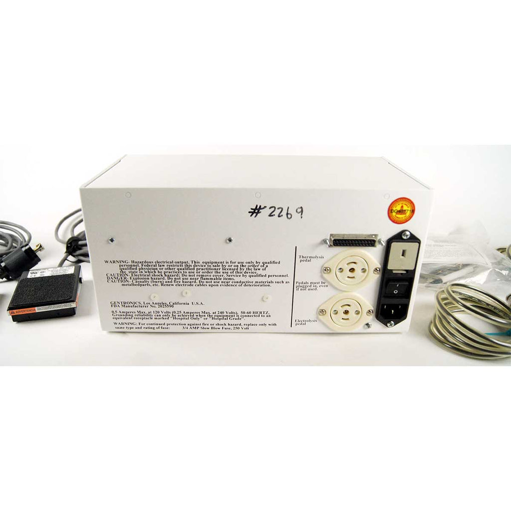 Gentronics MC160D Electrolysis Tabletop System Digital Combo Epilator