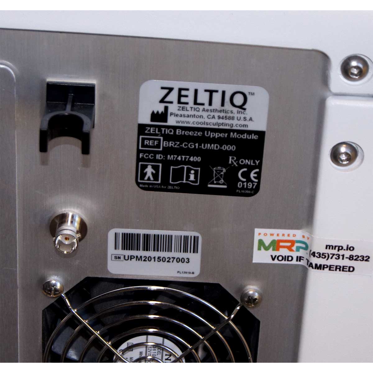Zeltiq CoolSculpting Body Contouring Fat Reduction System 2 Applicators 2015