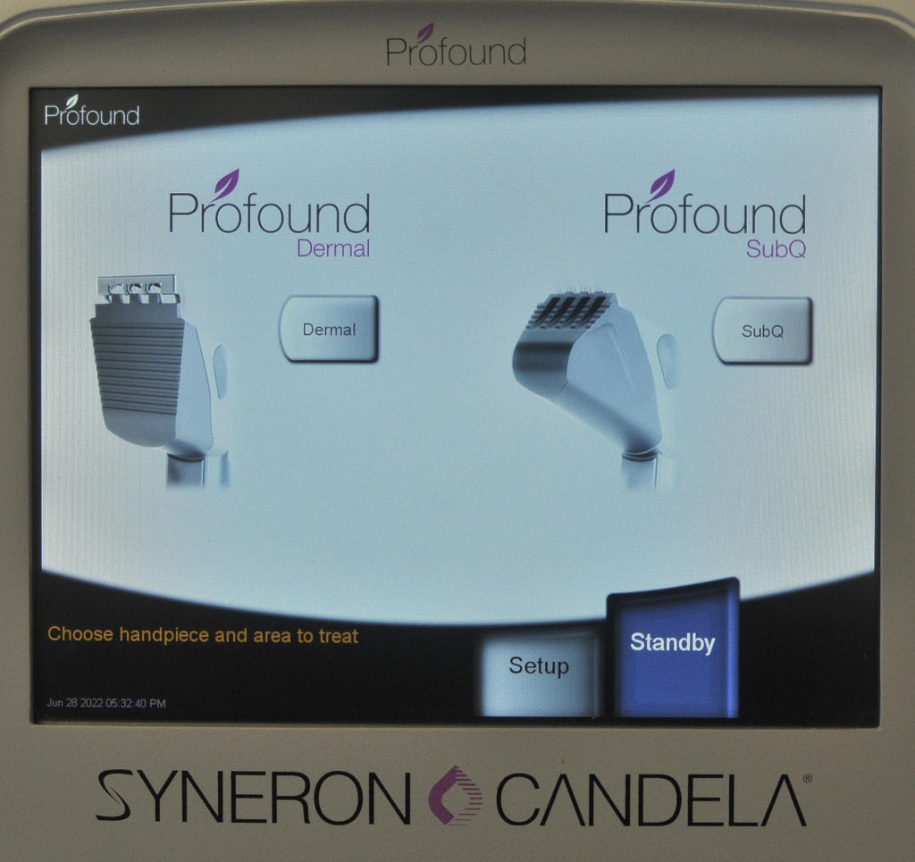 Syneron Candela PROFOUND RF Skin Tightening Microneedling Facial Wrinkles Aging