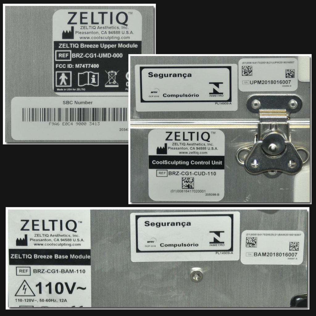 2018 Zeltiq CoolSculpting CoolAdvantage Plus Body Contour 3 Applicator Handpiece
