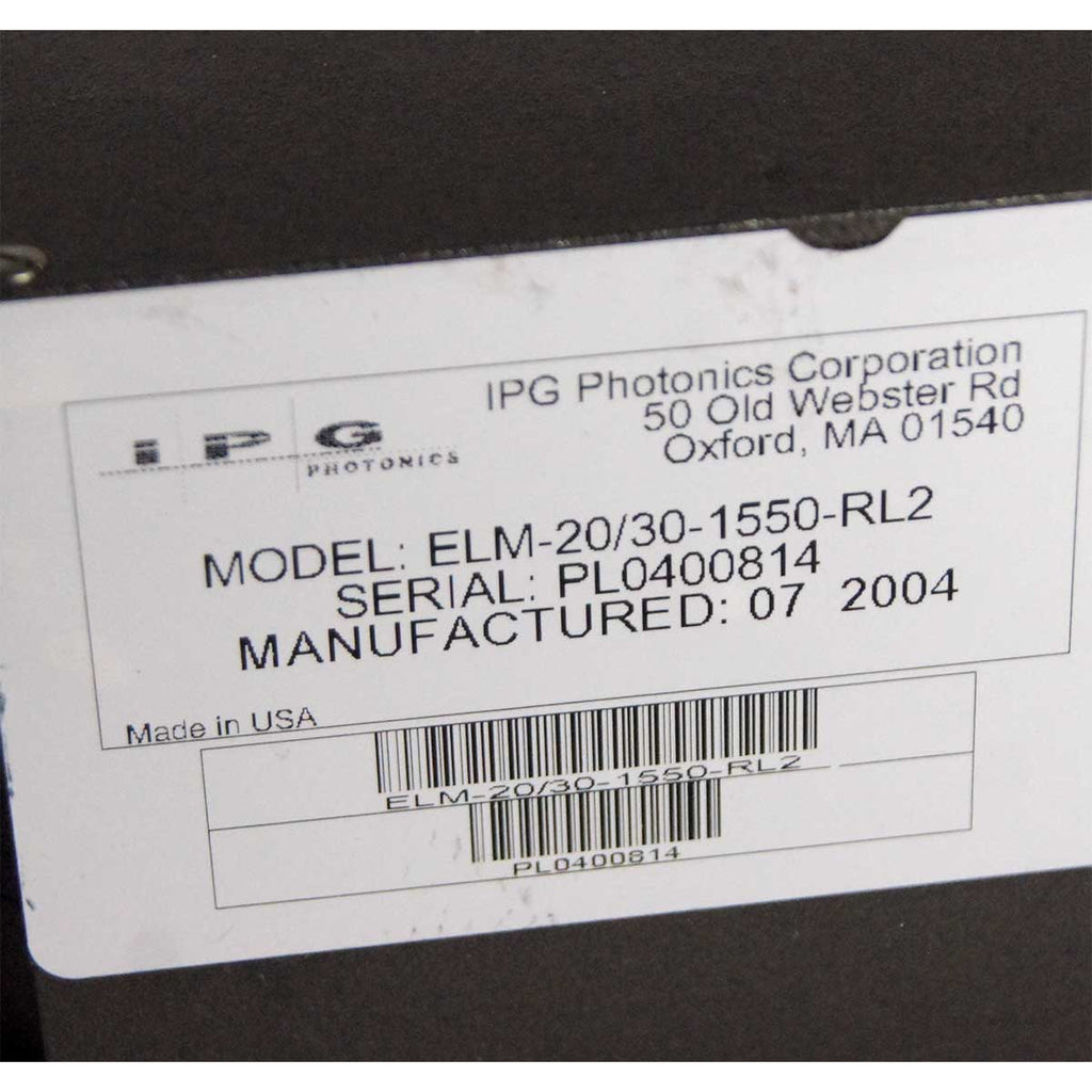 Fraxel Restore SR 1500 100W 1550nm Laser Head Module ELM-20/30-1550-RL2 w/ Cord