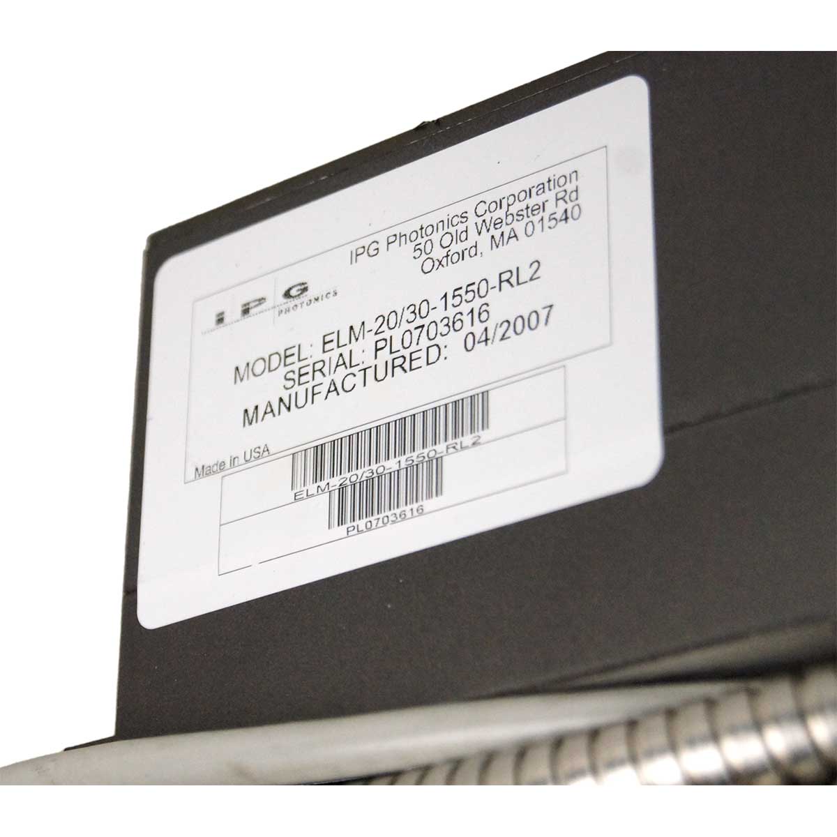 Fraxel Restore SR 1500 100W 1550nm Laser Head Module ELM-20/30-1550-RL2 - PARTS