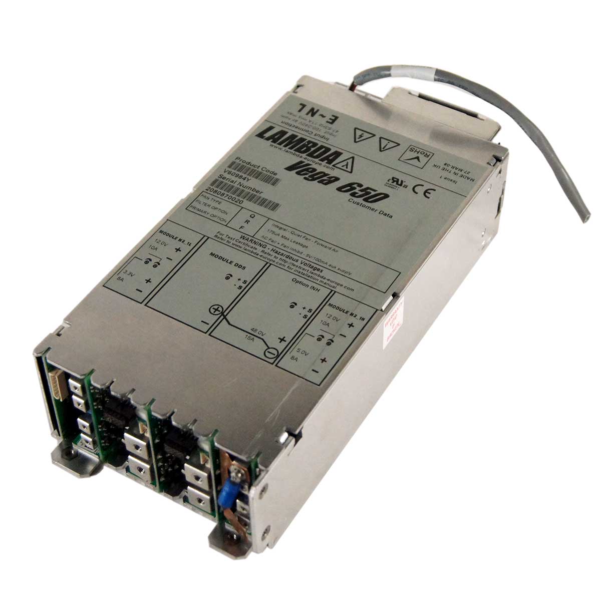 Fraxel Repair SR1500 Laser High Voltage Power Supply LAMBDA Vega 650 V60984Y