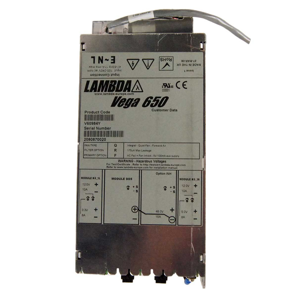 Fraxel Repair SR1500 Laser High Voltage Power Supply LAMBDA Vega 650 V60984Y