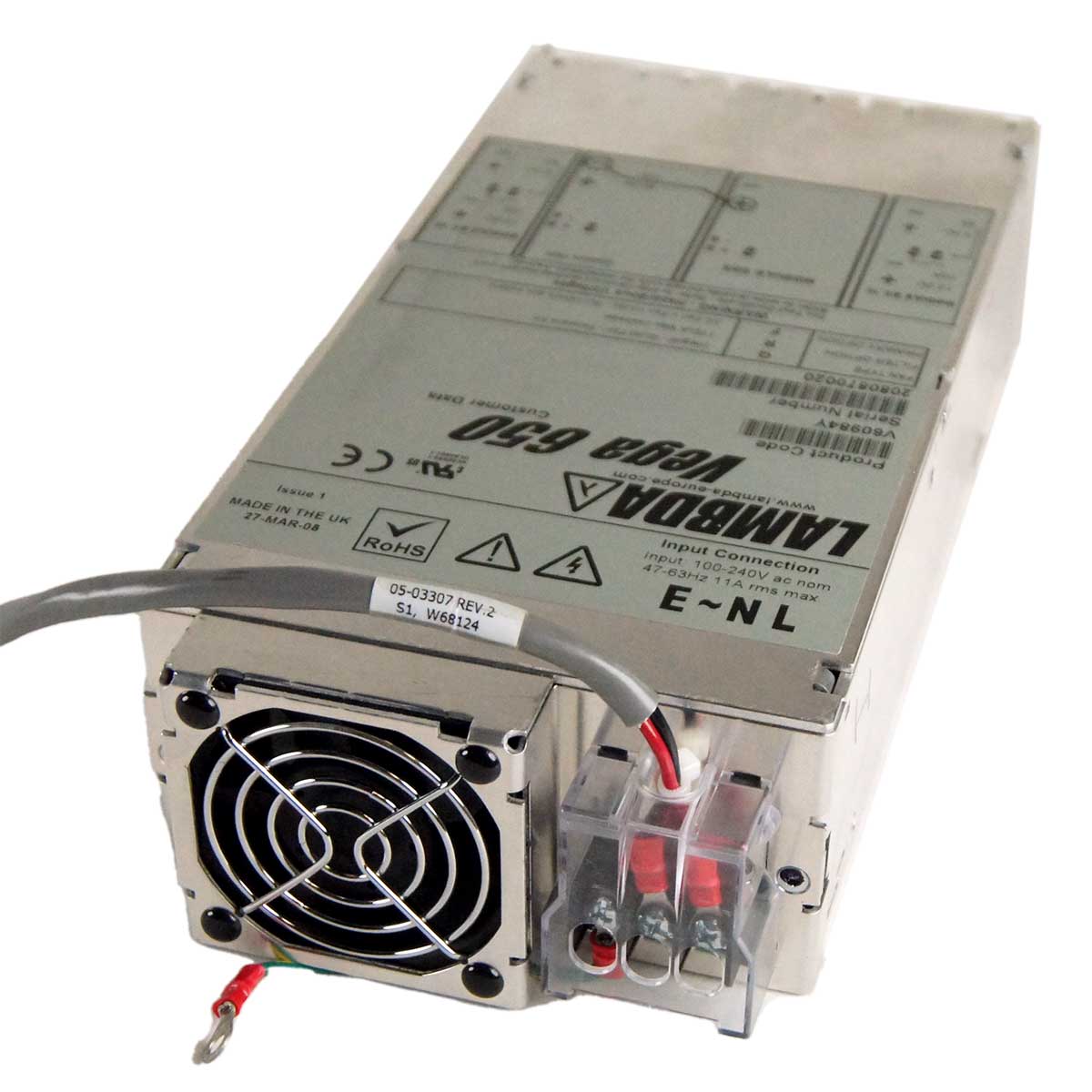 Fraxel Repair SR1500 Laser High Voltage Power Supply LAMBDA Vega 650 V60984Y