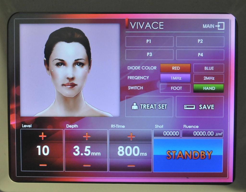 2016 Vivace Fractional RF Microneedling Facial Wrinkle Skin Tightening Treatment