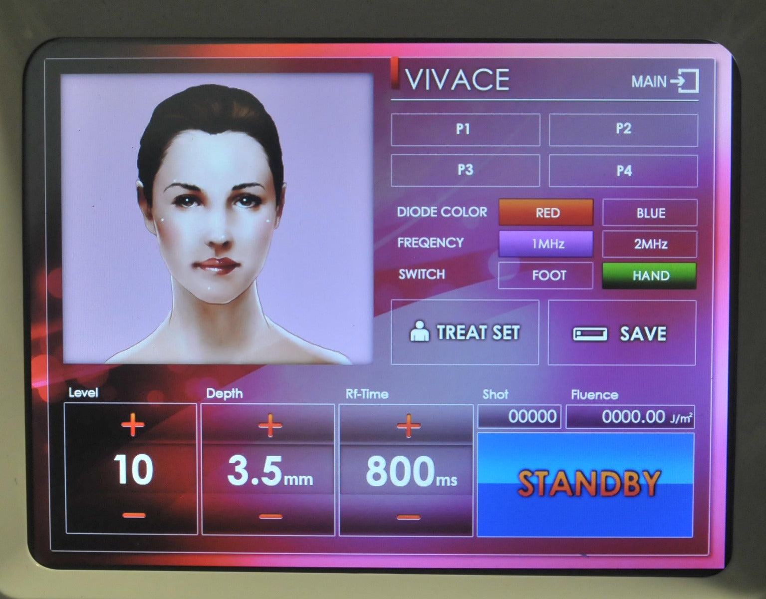 2016 Vivace Fractional RF Microneedling Facial Wrinkle Skin Tightening Treatment