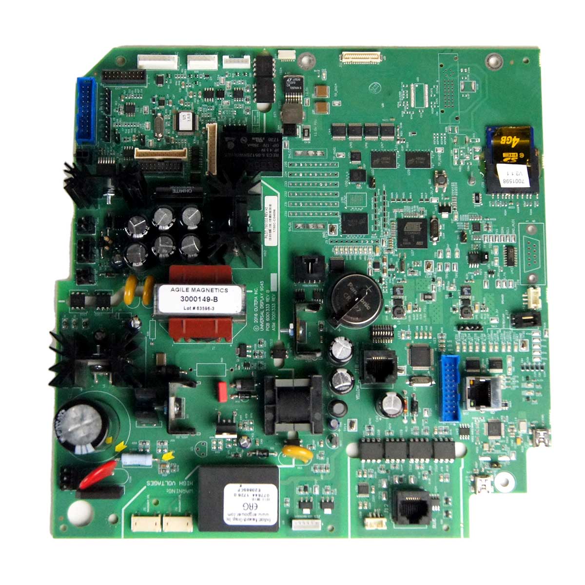 Cutera XEO Laser Universal Display 9G45 Control PCB Green Board 7001333 Part