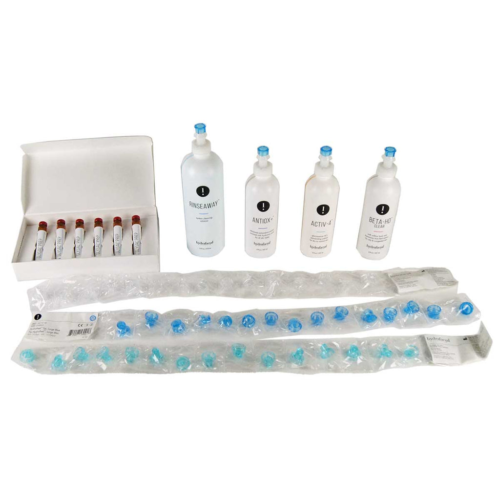 Edge Systems HydraFacial Treatment Pack 70390 Starter Set Bundle Start to Finish