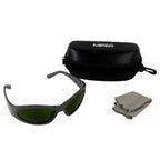 MRP IPL Safety Eyewear Glasses 200-1400nm LP S - Green Lens - Grey Sport Frame