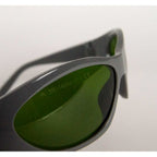 MRP IPL Safety Eyewear Glasses PPE 200-1400nm LP S Green Lens - Grey Sport Frame