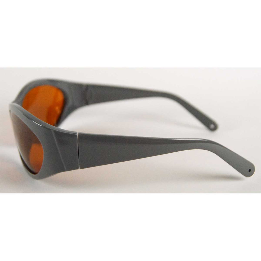 MRP Laser Safety Eyewear Glasses 315-540nm OD6+ 900-1070nm OD5+ Grey Sport Frame