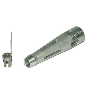 Lumenis Coherent Focused Laser Incisional Handpiece 0.2mm Distance Gauge Silver