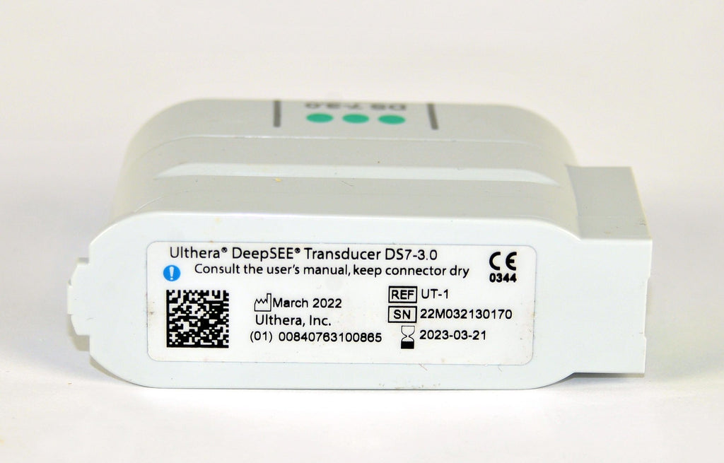 Ulthera DeepSEE DS 7-3.0 Transducer Ultrasound Ultherapy Green 2000/2400 UT-1