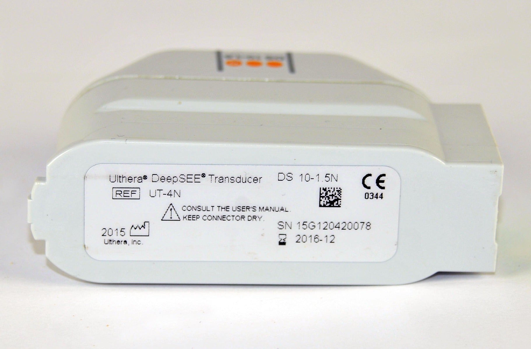 Ulthera Ultherapy DeepSEE Transducer Ultrasound DS 10-1.5N Orange 1040/2400