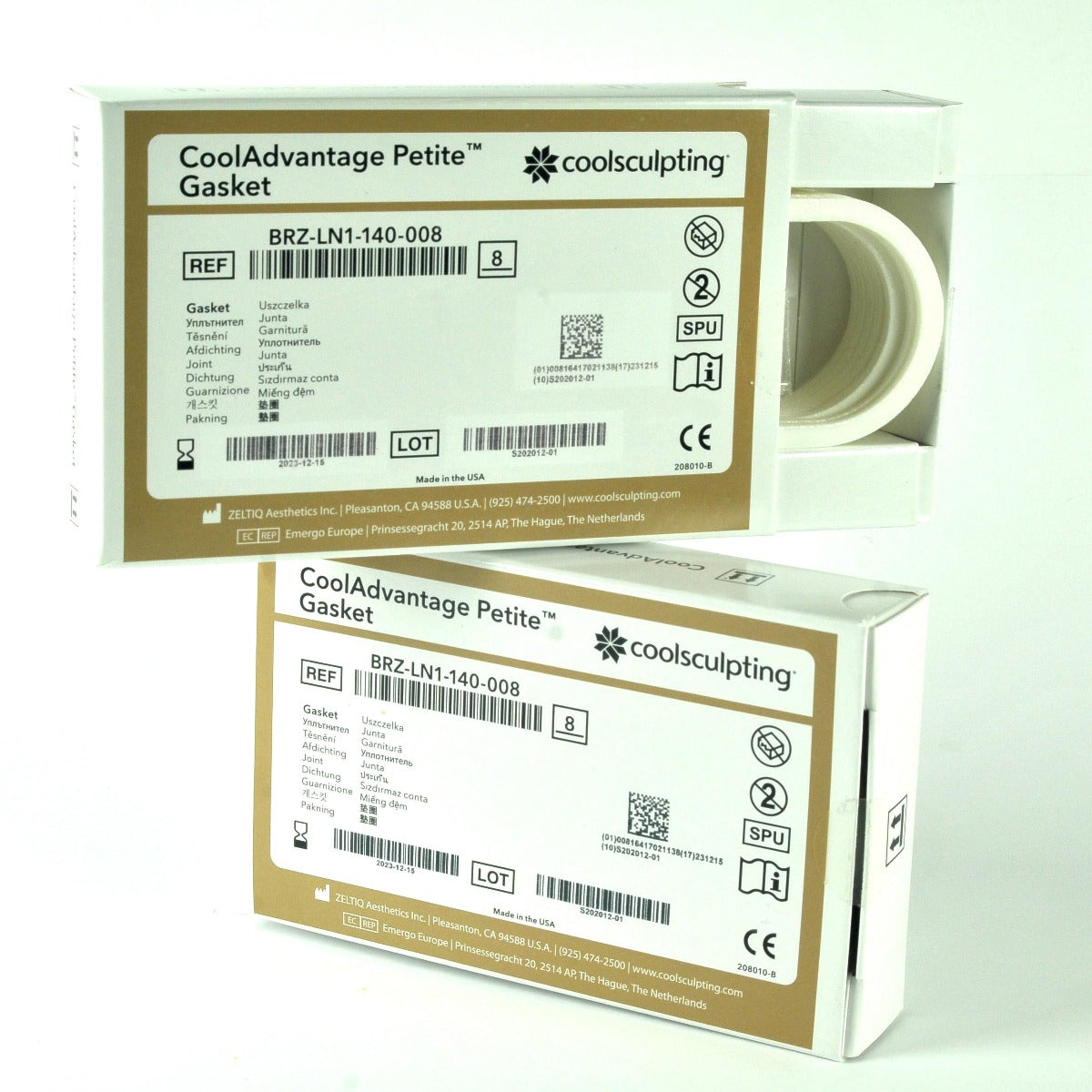 Zeltiq CoolAdvantage Petite Gasket BRZ-LN1-140-008 Cool Advantage Exp12/23 x16Pc