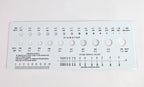 CoolTouch NewStar Laser French Catheter Scale Vein Gauge 1-15cm .1-6.0mm Index