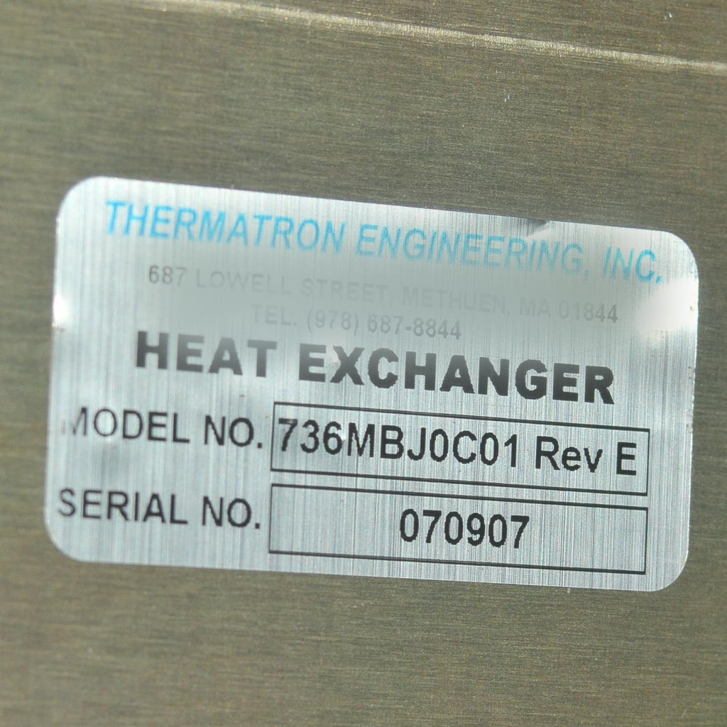 Cynosure Cynergy Laser Heat Exchanger Radiator Module Thermatron 736MBJ0C01 PART