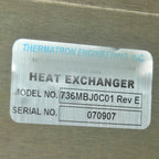 Cynosure Cynergy Laser Heat Exchanger Radiator Module Thermatron 736MBJ0C01 PART