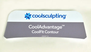 Zeltiq CoolSculpting CoolAdvantage CoolFit Contour Template Card 204087-A