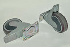 Cynosure Cynergy Laser Wheel Casters Swivel Front Rolling PARTS Set x2 Pcs