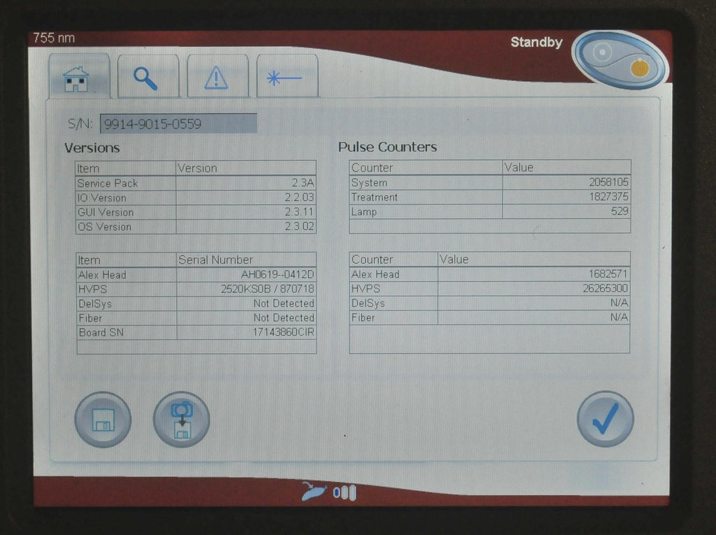 2012 Candela GentleLASE Pro Laser 755nm Alexandrite Alex Hair Removal Wrinkles