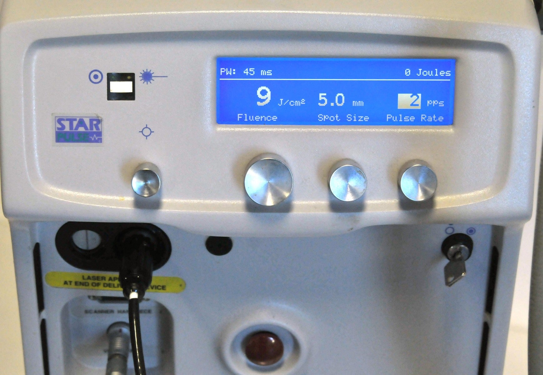 2003 Laserscope Aura i KTP 532nm Cosmetic Laser Vascular Lesions Pigment 10-8830