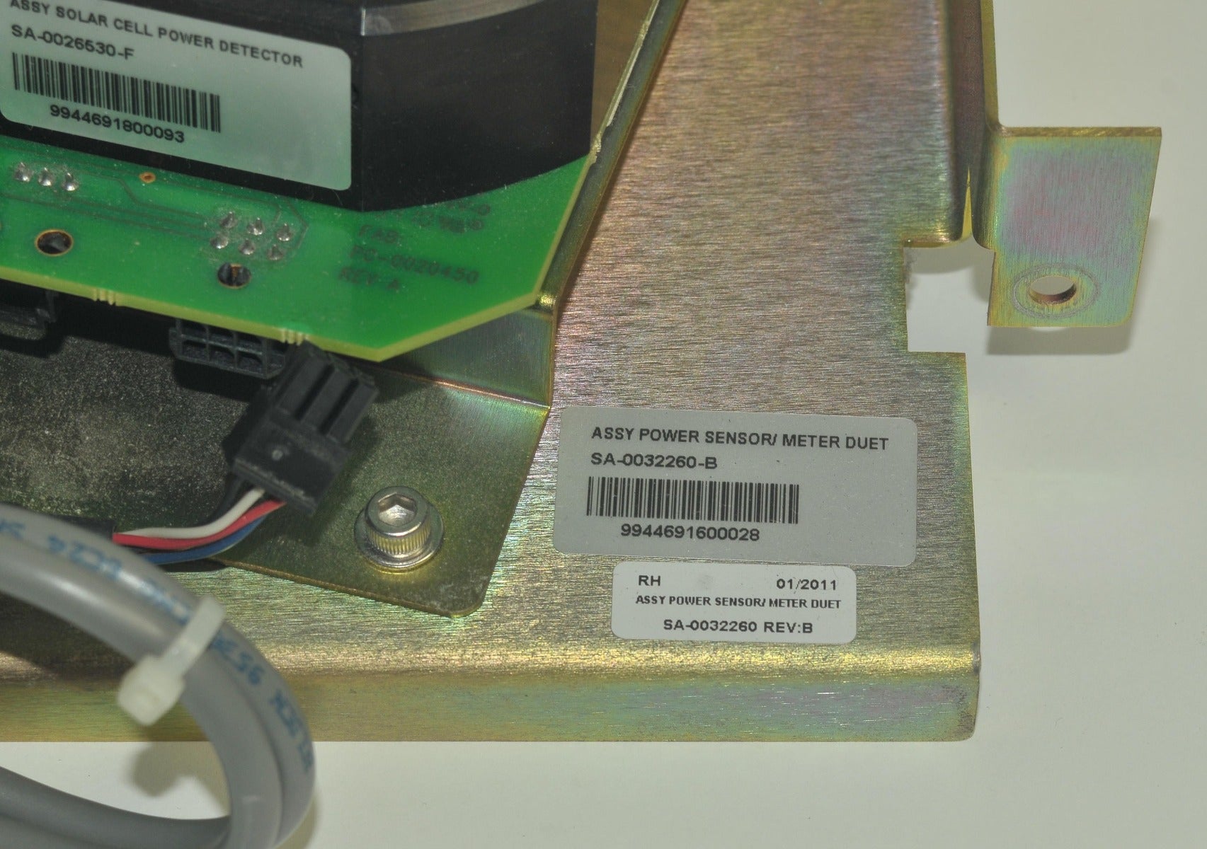 Lumenis Lightsheer Duet Laser Solar Power Detector Assembly Calibration Port